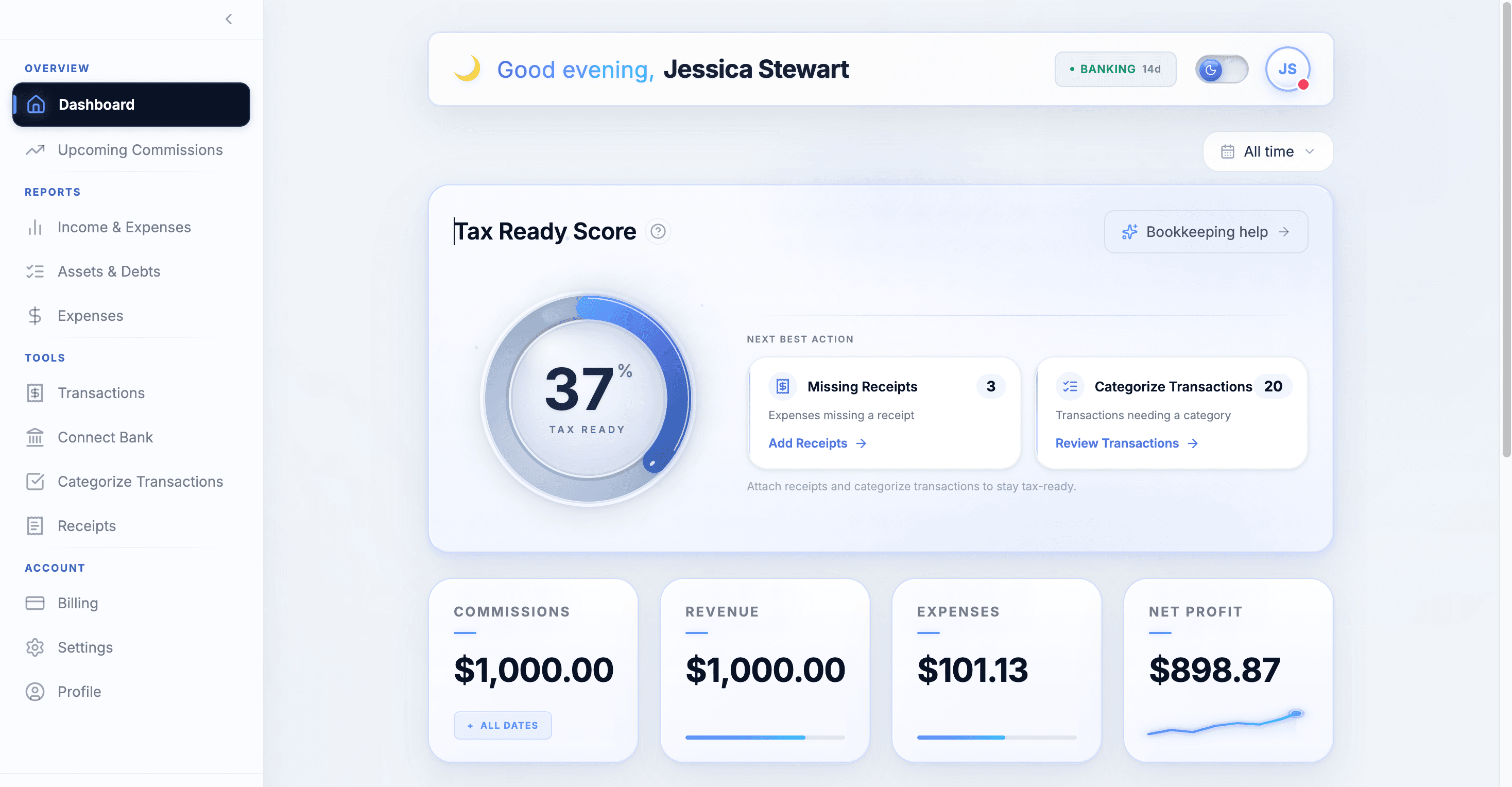 Know exactly where you stand after every closing