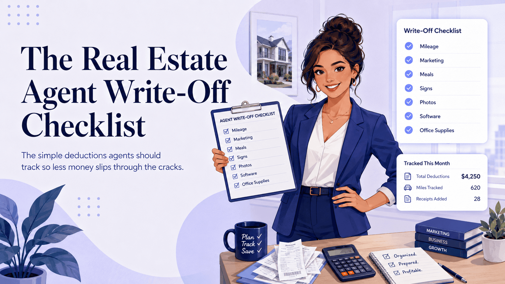 The Real Estate Agent Write-Off Checklist