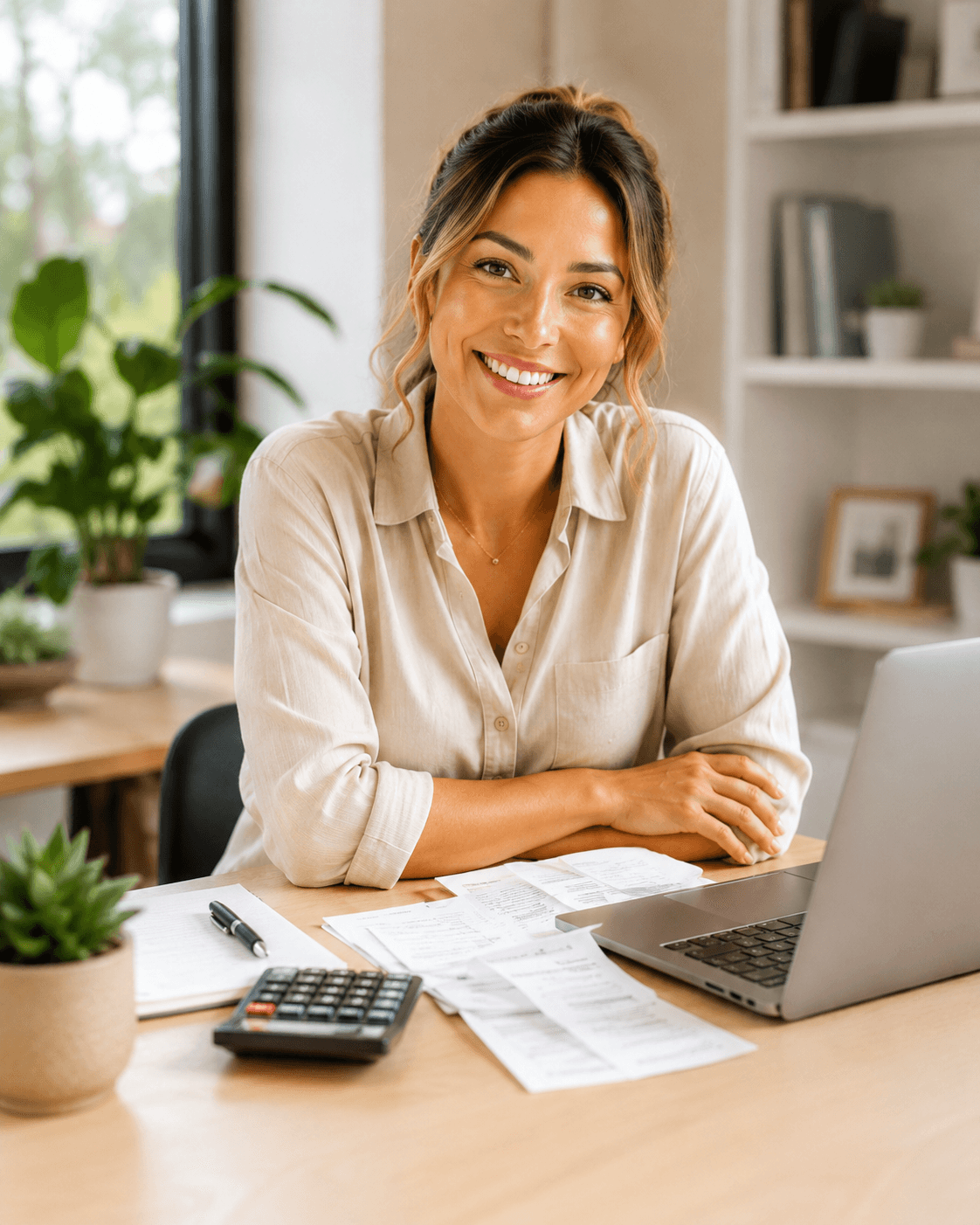 Your Kapytl bookkeeper at work, keeping your books organized