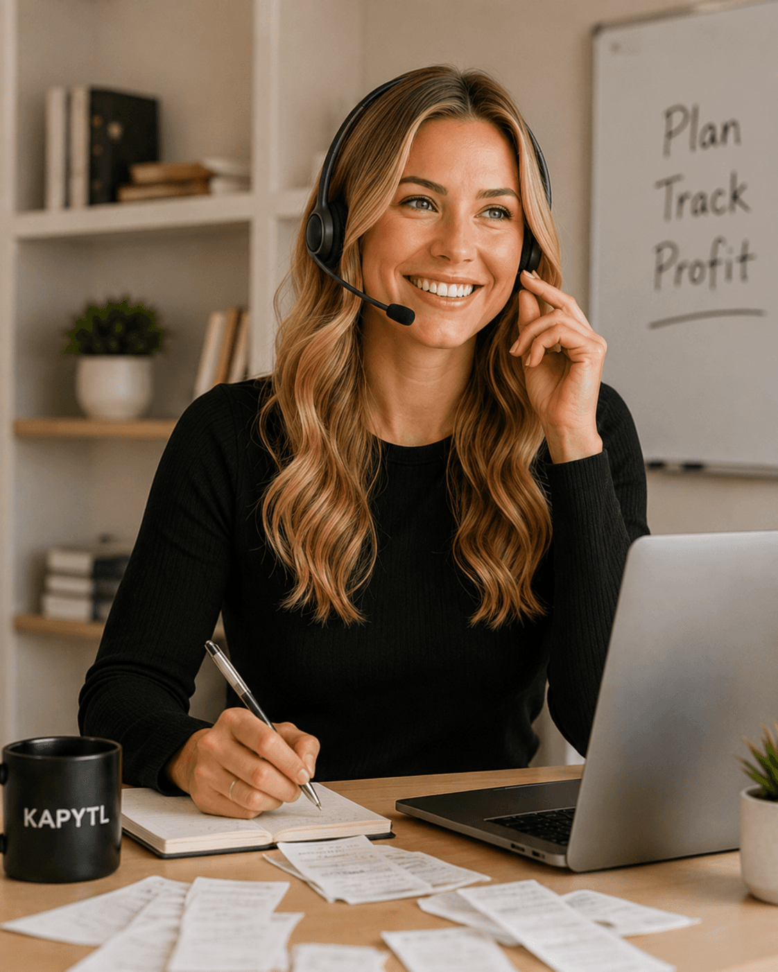 Your dedicated Kapytl bookkeeper, keeping your real estate books clean